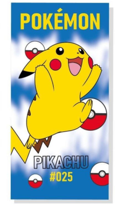 Osuška Pokémon Pikachu 70x140 cm