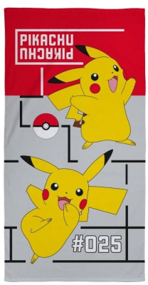 Osuška Pokémon Pikachu 70x140 cm