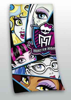 Osuška Monster High párty 70x140 cm