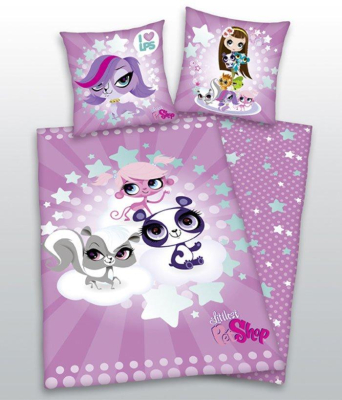 Povlečení Littlest Pet Shop Star 140x200 cm