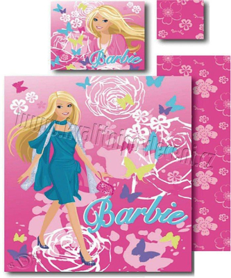 Dětské povlečení Barbie Butterfly svítící 140x200 cm