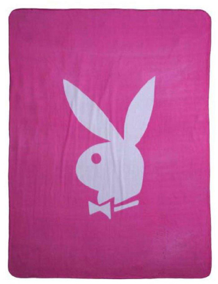 Deka fleece Playboy Dark Pink 150x200 cm