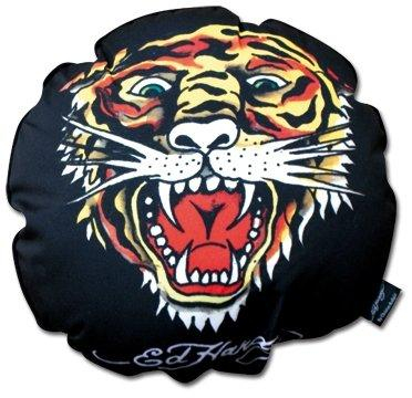 Polštářek Ed Hardy Tygr kulatý 35cm