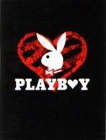 Deka fleece Playboy Glitter Heart 150x200 cm