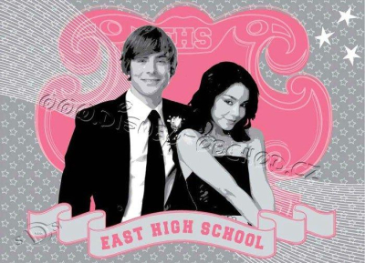 Koberec High School Musical East High School