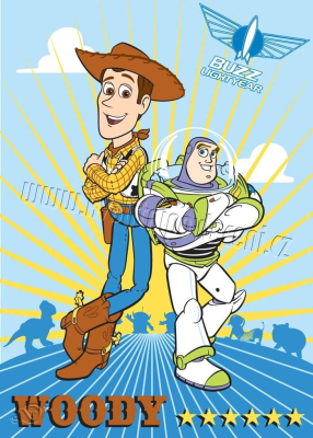 Dětský koberec Toy Story Woody a Buzz